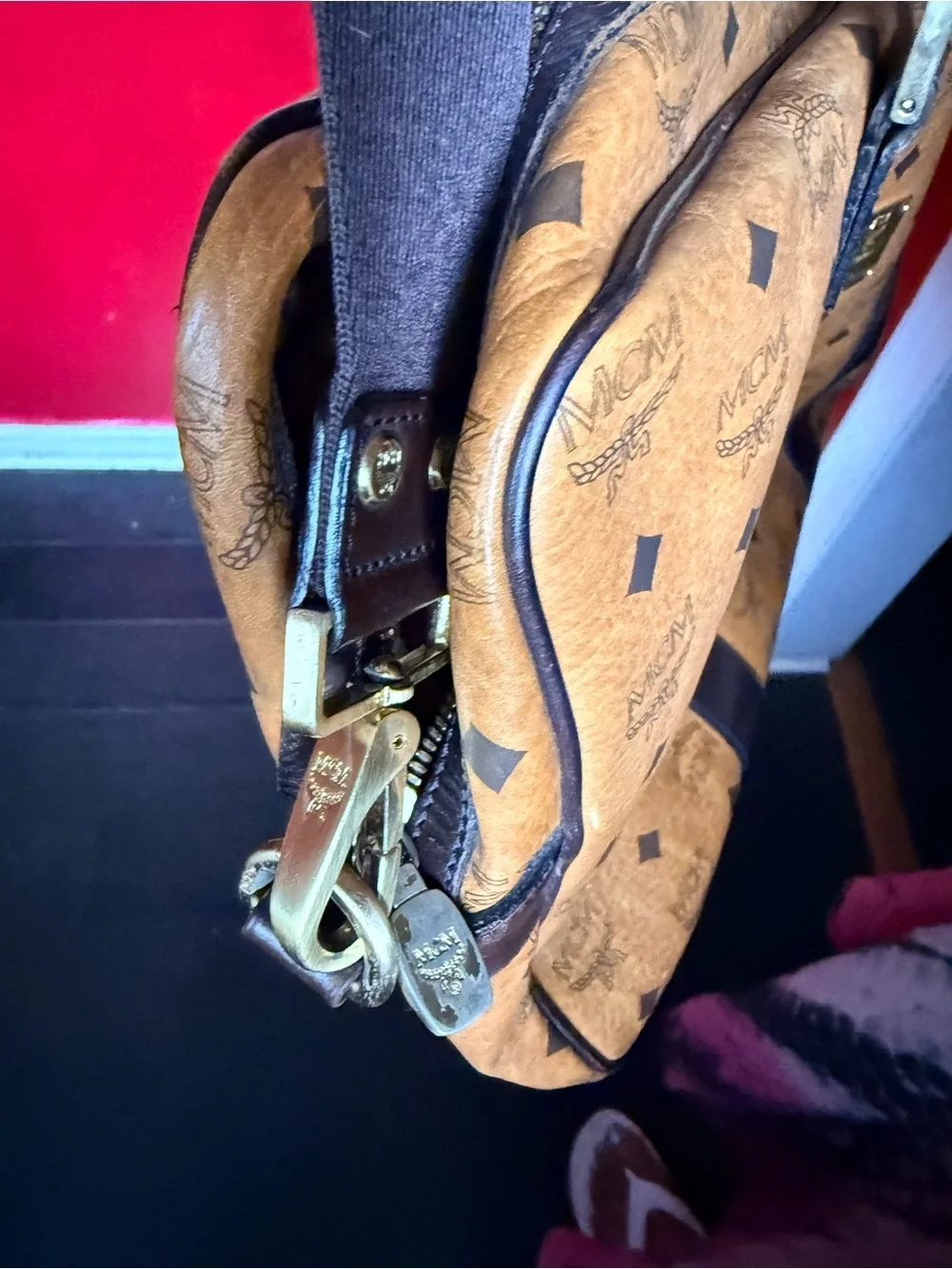 MCM laptop briefcase